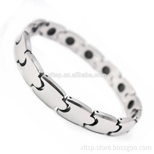Korea hot sales titanium germanium magnetic therapy bracelet